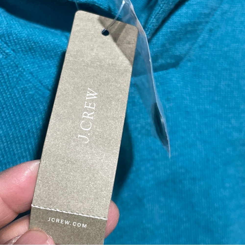 J. Crew Men's Turquoise Turtleneck Sweater size M - Picture 5 of 12